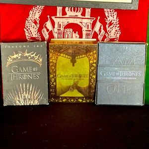 Game Of Thrones DVD Sets. Season 1&2, 5 and 6.